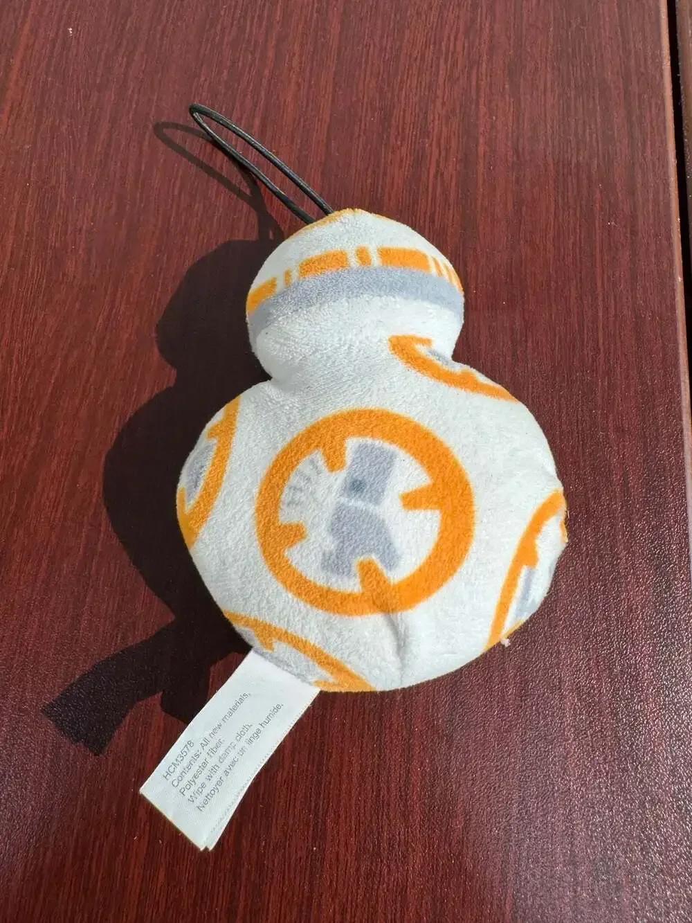 Hallmark Star Wars BB-8 Plush bag charm Clip-On Stuffed Toy
